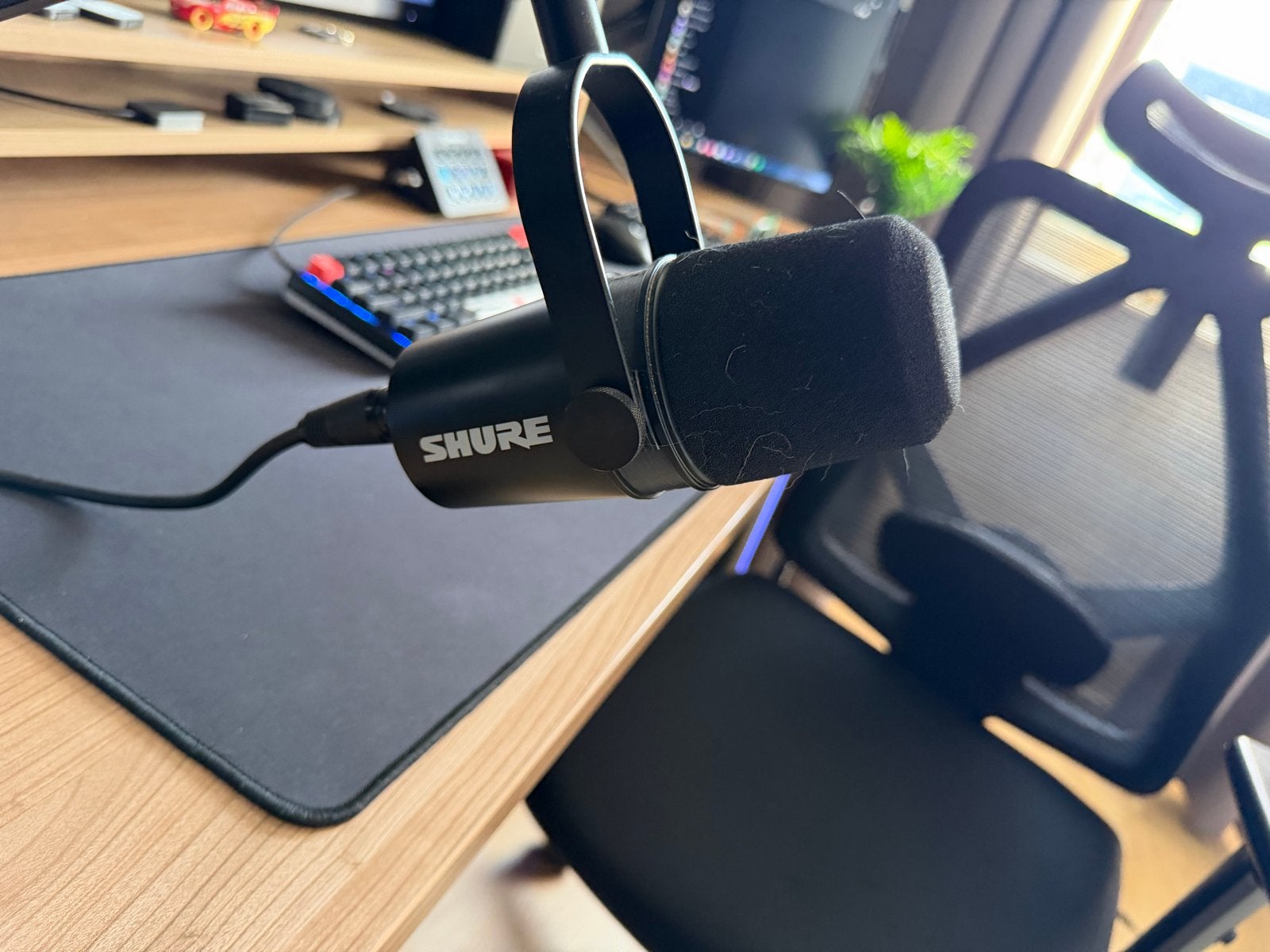 Shure MV7 XLR Podcast Microfoon - Zo goed als nieuw, Muziek en Instrumenten, Microfoons, Ophalen of Verzenden, Zo goed als nieuw