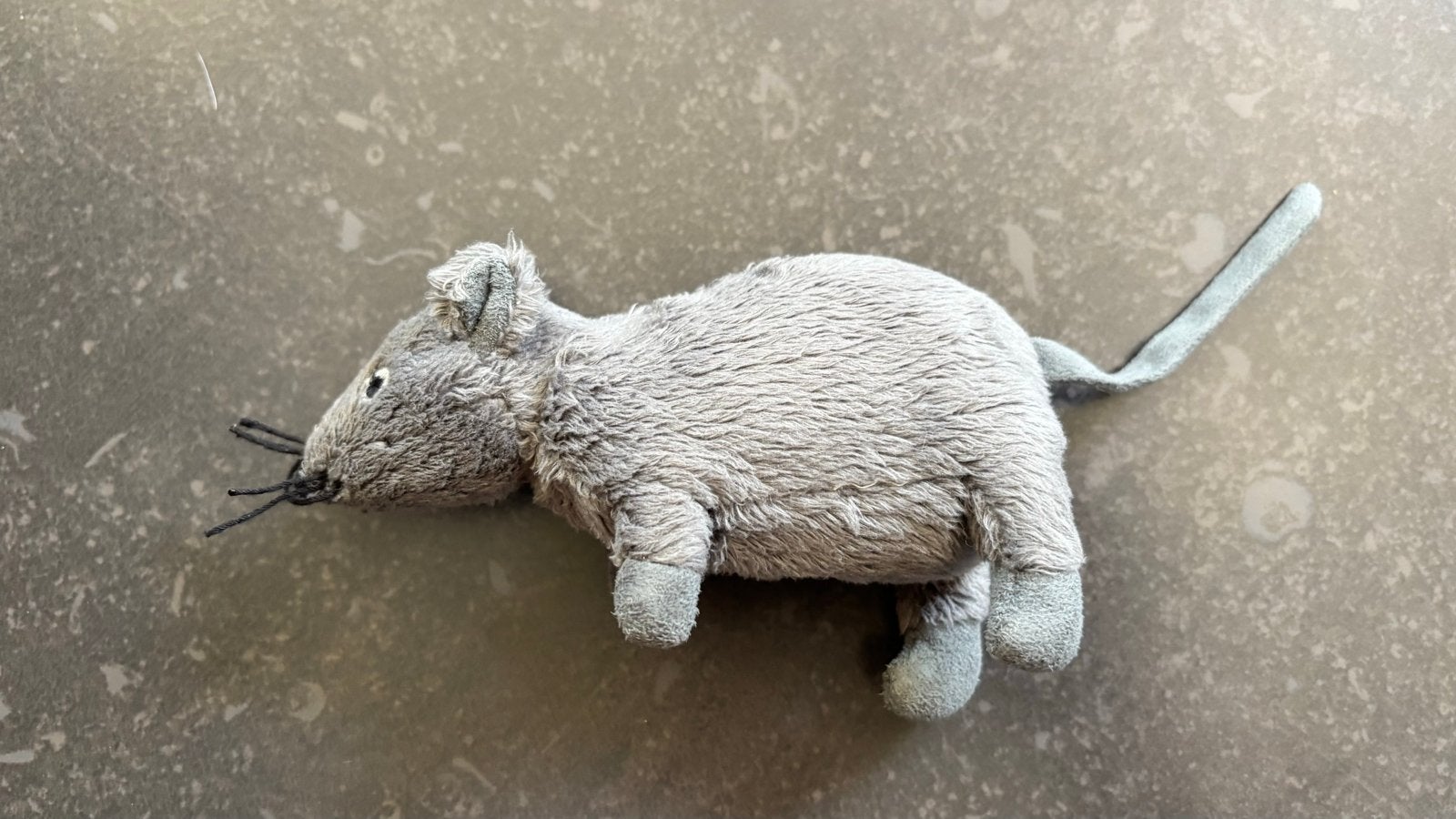 Ikea Gosig mus grijze muis knuffel, Ophalen of Verzenden, Zo goed als nieuw, Overige typen
