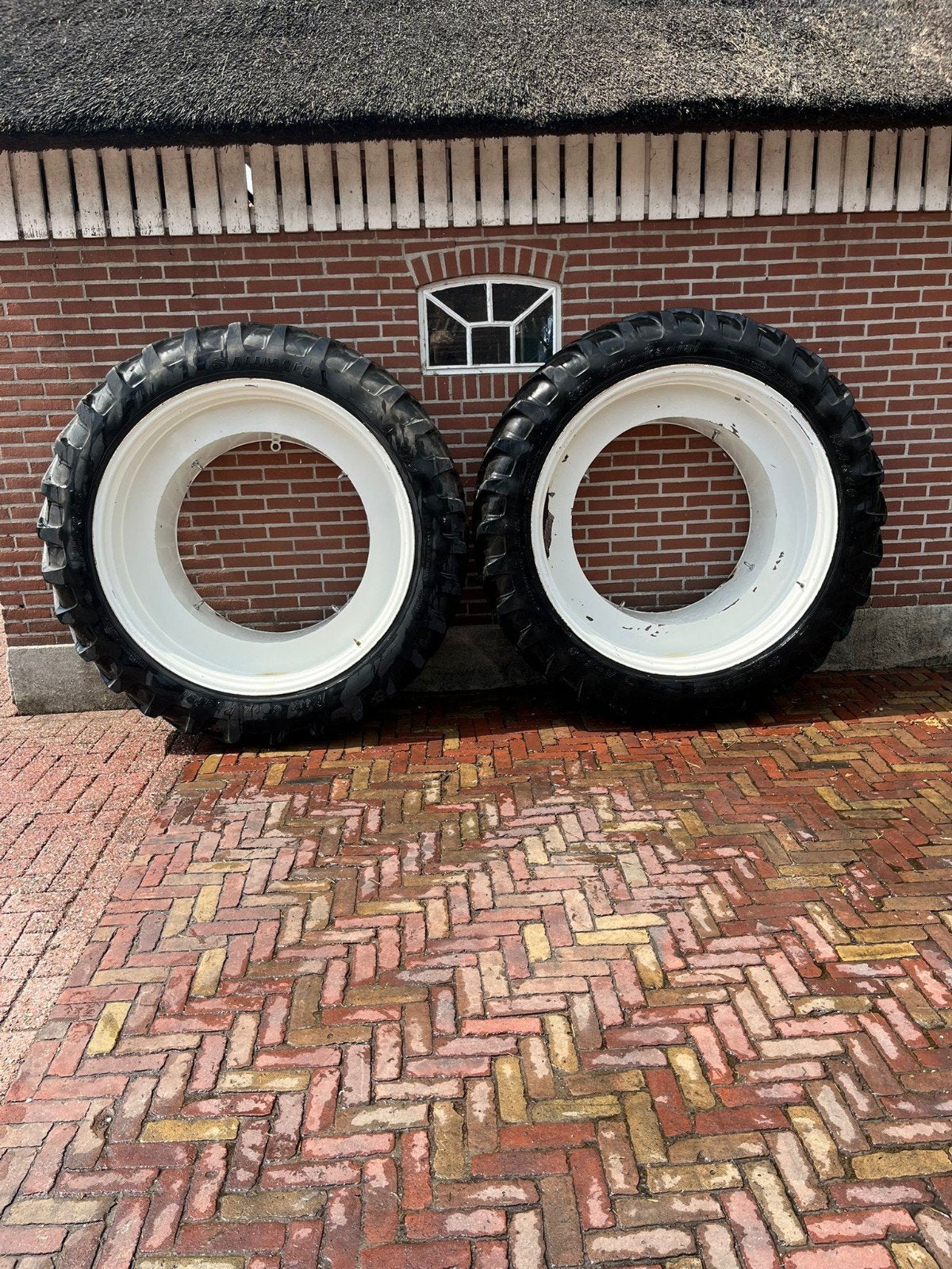 Cultuurwielen/dubbellucht/ 12.4/46, Ophalen of Verzenden
