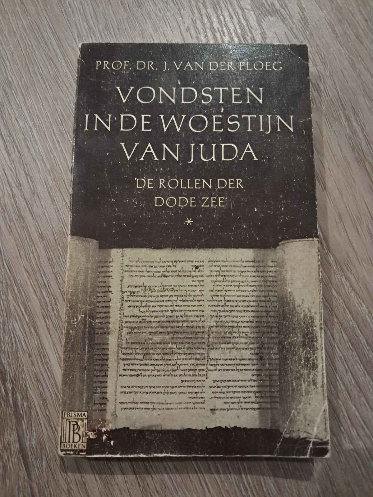 Z: Vondsten in de Woestijn van Juda - De Rollen der Dode Zee, Boeken, Ophalen of Verzenden, Gelezen, Prof. Dr. J. van der Ploeg