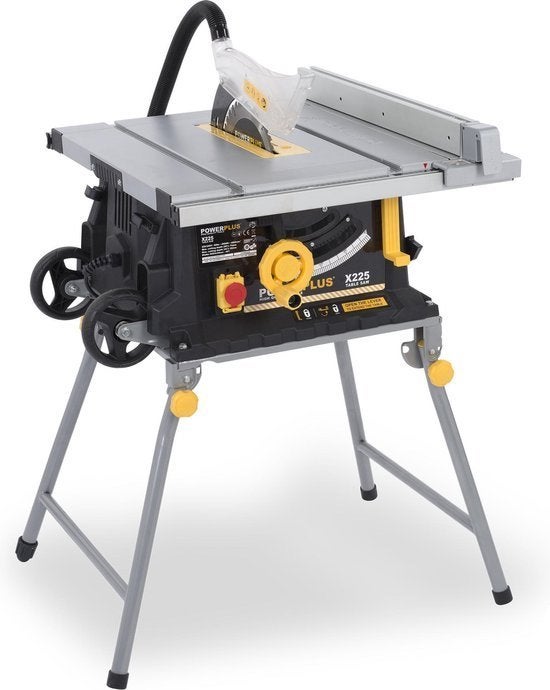 Powerplus Zaagtafel 2000W, Ophalen, Gebruikt, Cirkelzaag, 70 mm of meer