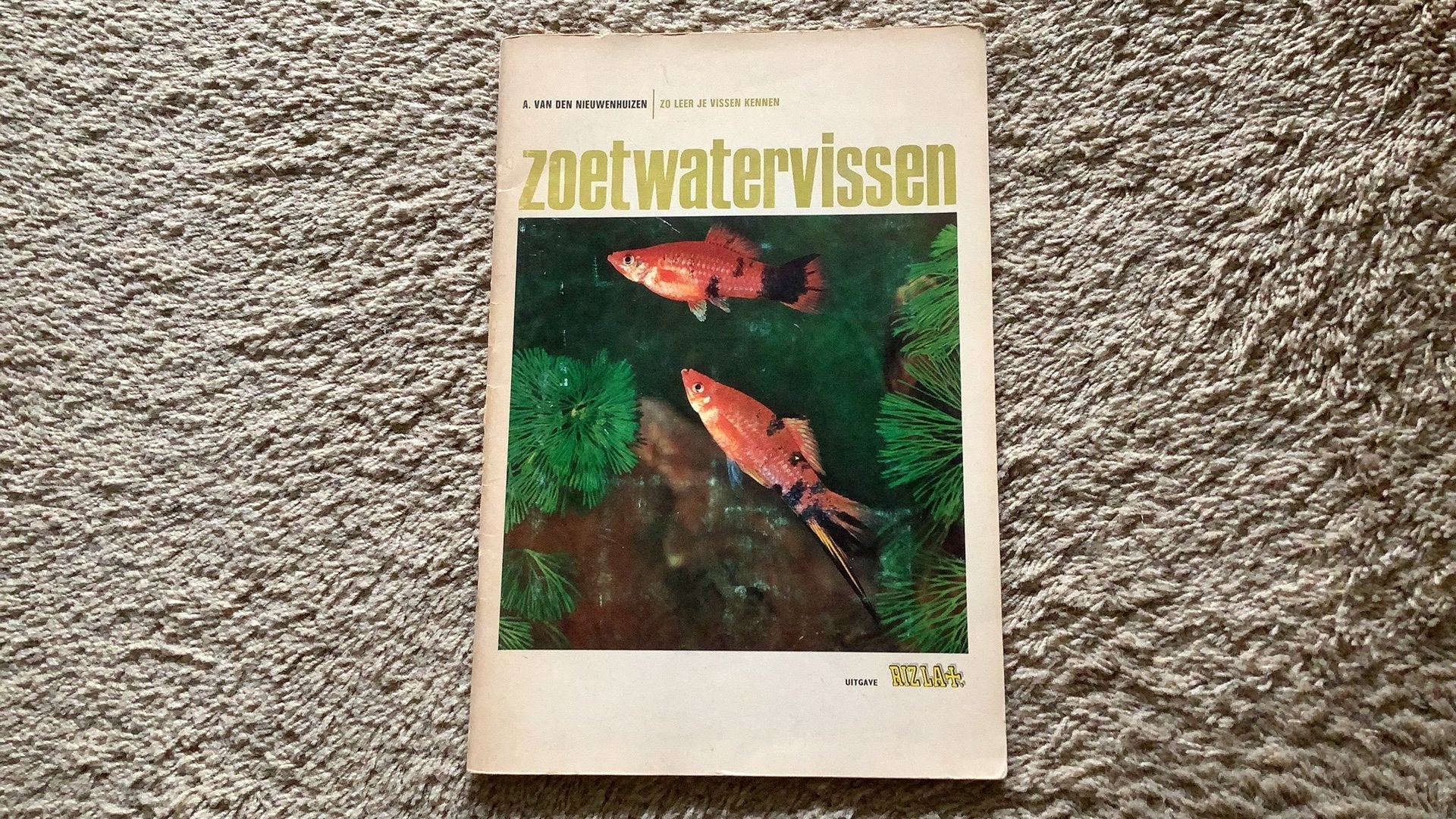 Zoetwatervissen. Uitgave Rizla+. Compleet plaatjesalbum, Boeken, Ophalen of Verzenden, Gelezen, Plaatjesalbum
