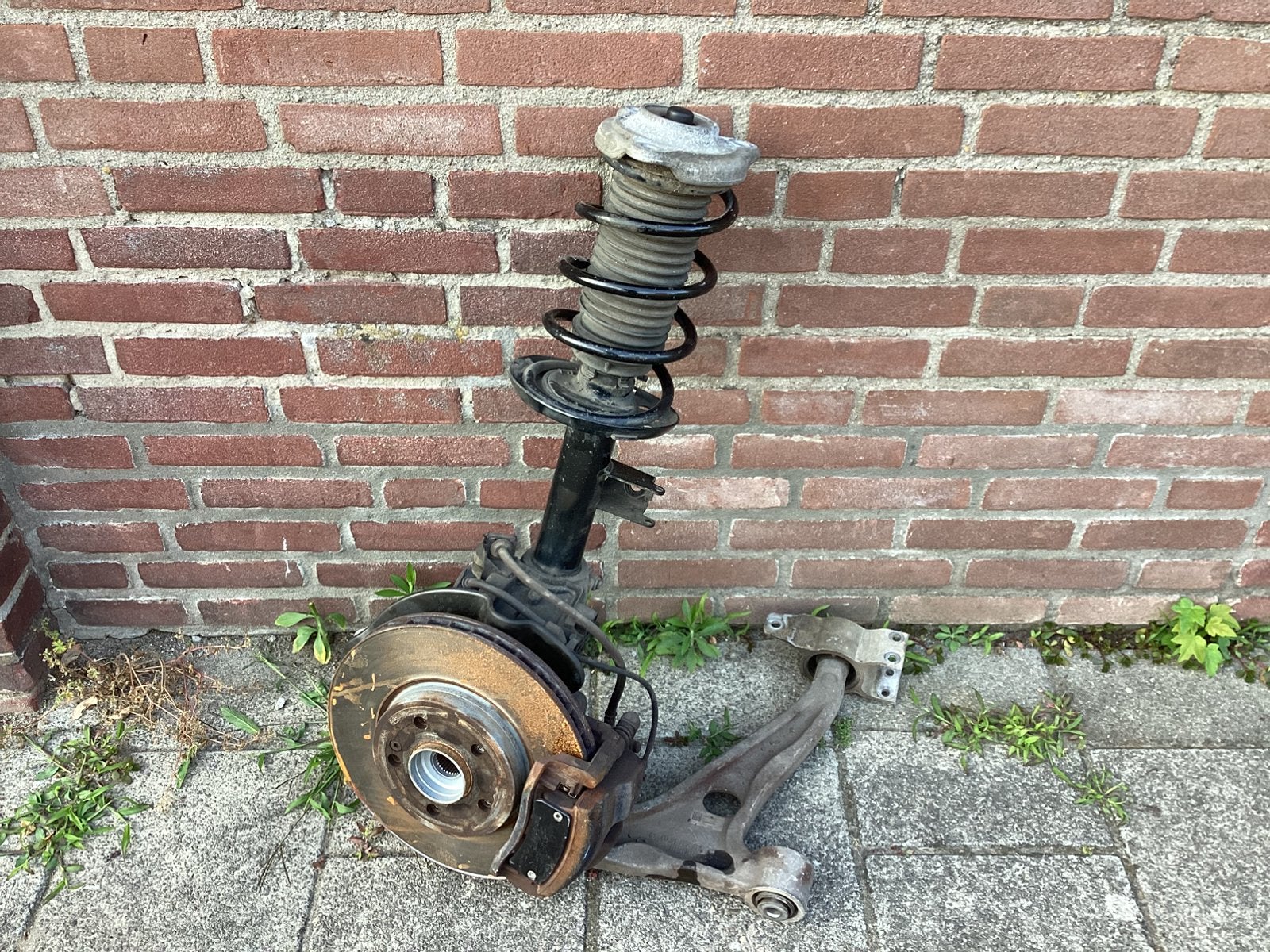 Mercedes A klasse W177 Veerpoot fusee draagarm rechts, Ophalen of Verzenden, Gebruikt, Mercedes-Benz