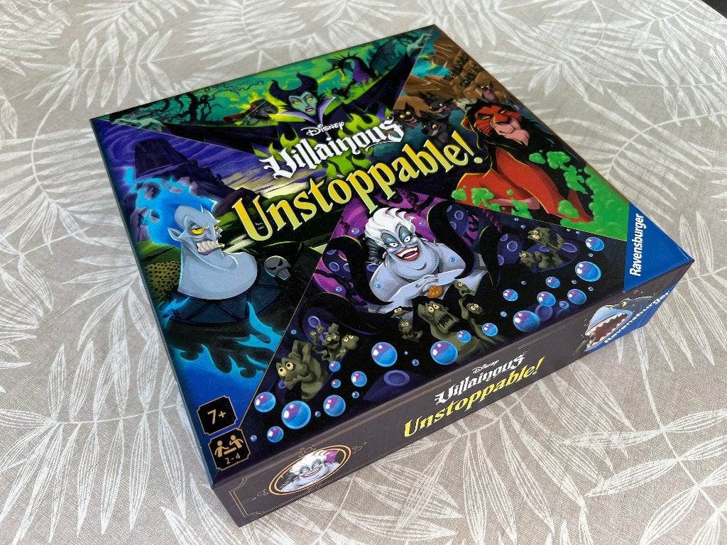 Disney Villainous Unstoppable bordspel NL, Een of twee spelers, Ophalen of Verzenden, Zo goed als nieuw, Ravensburger