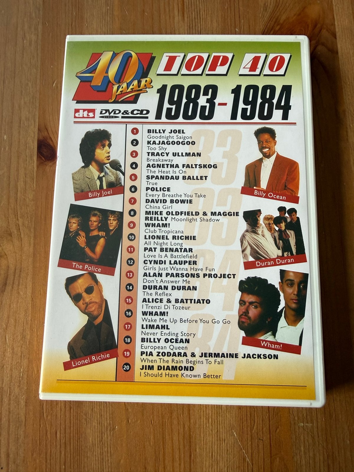Top 40 Jaar 1983-1984 DVD & CD - Diverse Artiesten