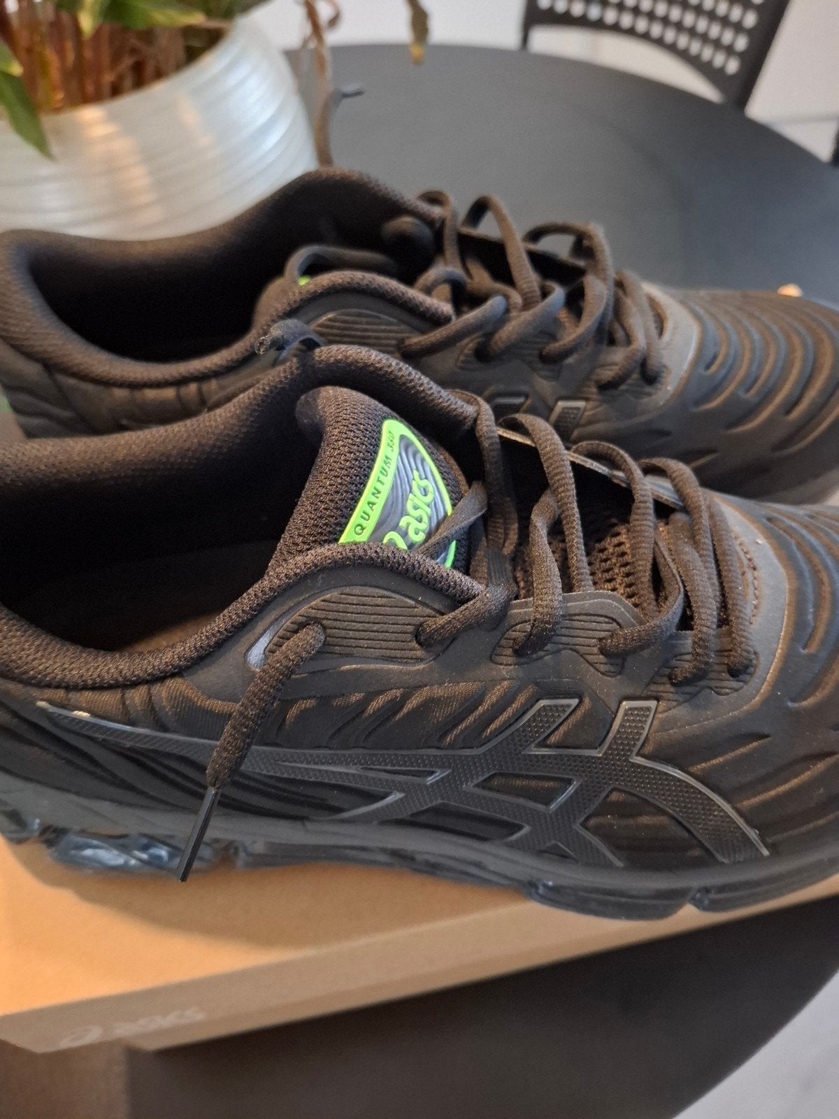 ASICS GEL-QUANTUM 360 sneakers, maat 42,5, Zwart, Ophalen of Verzenden, ASICS, Sneakers of Gympen