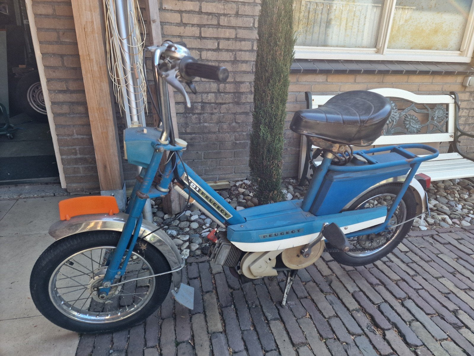 Peugeot 101 jaren 70, Fietsen en Brommers, Brommers | Oldtimers, 49 cc, Maximaal 25 km/u, Ophalen, Overige merken