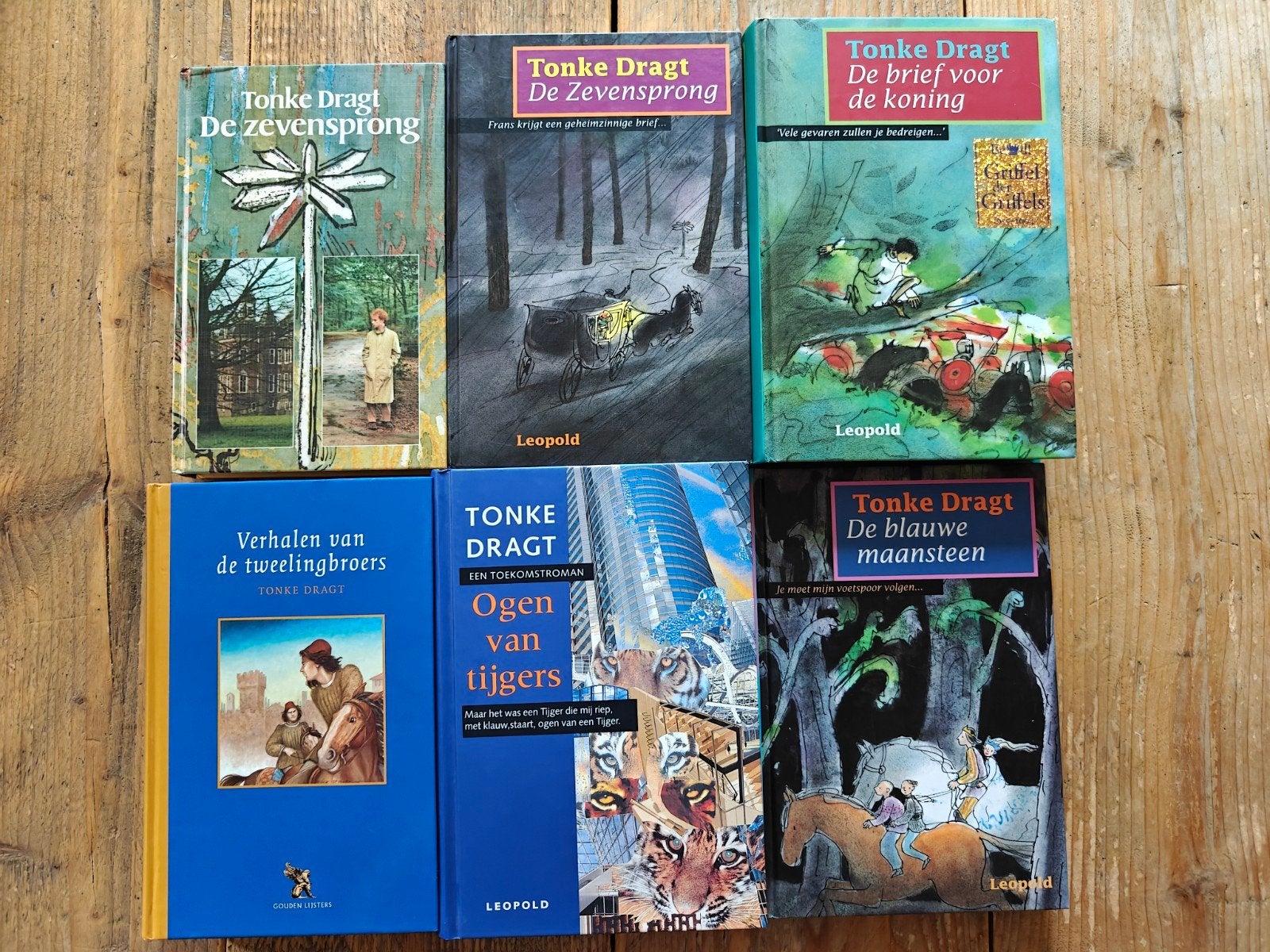 6 Boeken van Tonke Dragt.  Hardcover., Ophalen of Verzenden, Zo goed als nieuw