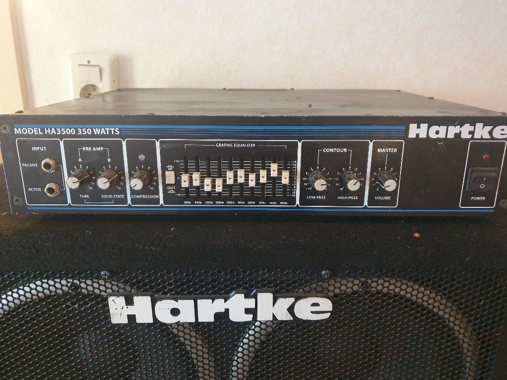 Hartke bas rig
