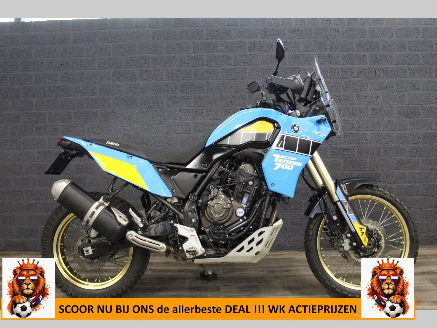 YAMAHA TENERE 700 RALLY EDITION ABS (bj 2020) 40,477 km, Bedrijf, Onbekend, Overig, YAMAHA