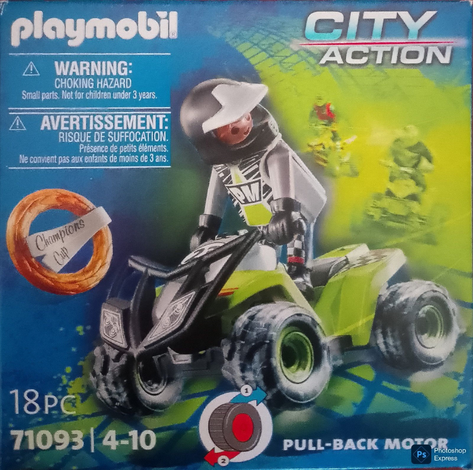 City Action Racers Speed Quad 71093, Ophalen of Verzenden, Zo goed als nieuw, Complete set