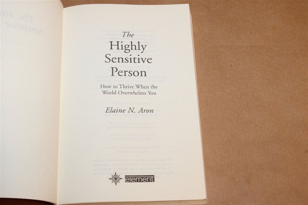 The Highly Sensitive Person — Aron over Hooggevoeligheid, Ophalen of Verzenden, Gelezen