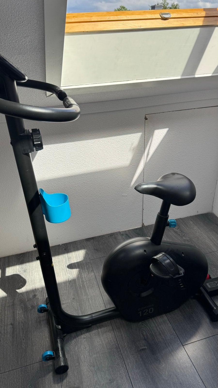 Domyos Hometrainer 120 - Zo goed als nieuw, Ophalen, Zo goed als nieuw, Metaal, Benen