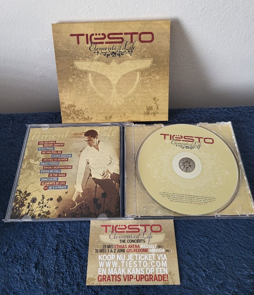 3 mooie cd's van Tiesto zie foto's, Verzenden, Zo goed als nieuw, Overige genres