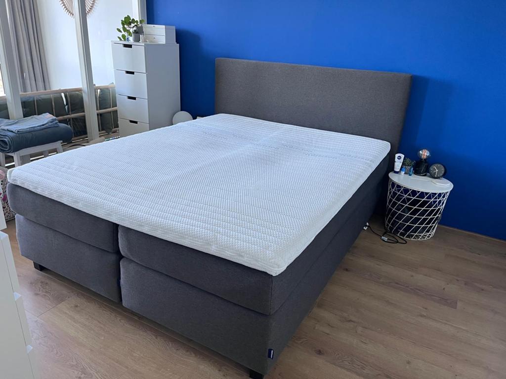 Volledig 2-persoonsbed 160x200 cm, Ophalen, Gebruikt, Tweepersoons, 200 cm