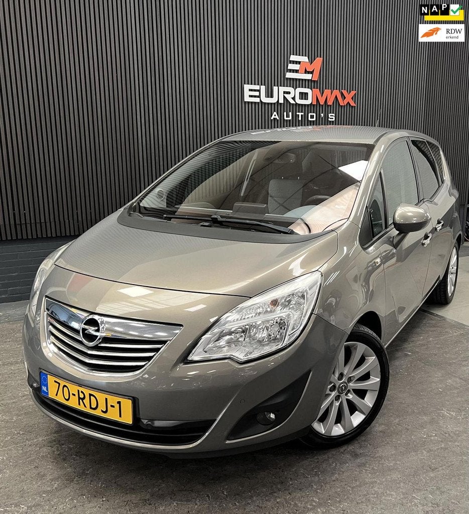 Opel Meriva 1.4 Turbo Cosmo - NAP - 1e Eigenaar - Cruise -Na, Auto's, Opel, Voorwielaandrijving, Euro 5, Gebruikt, 4 cilinders