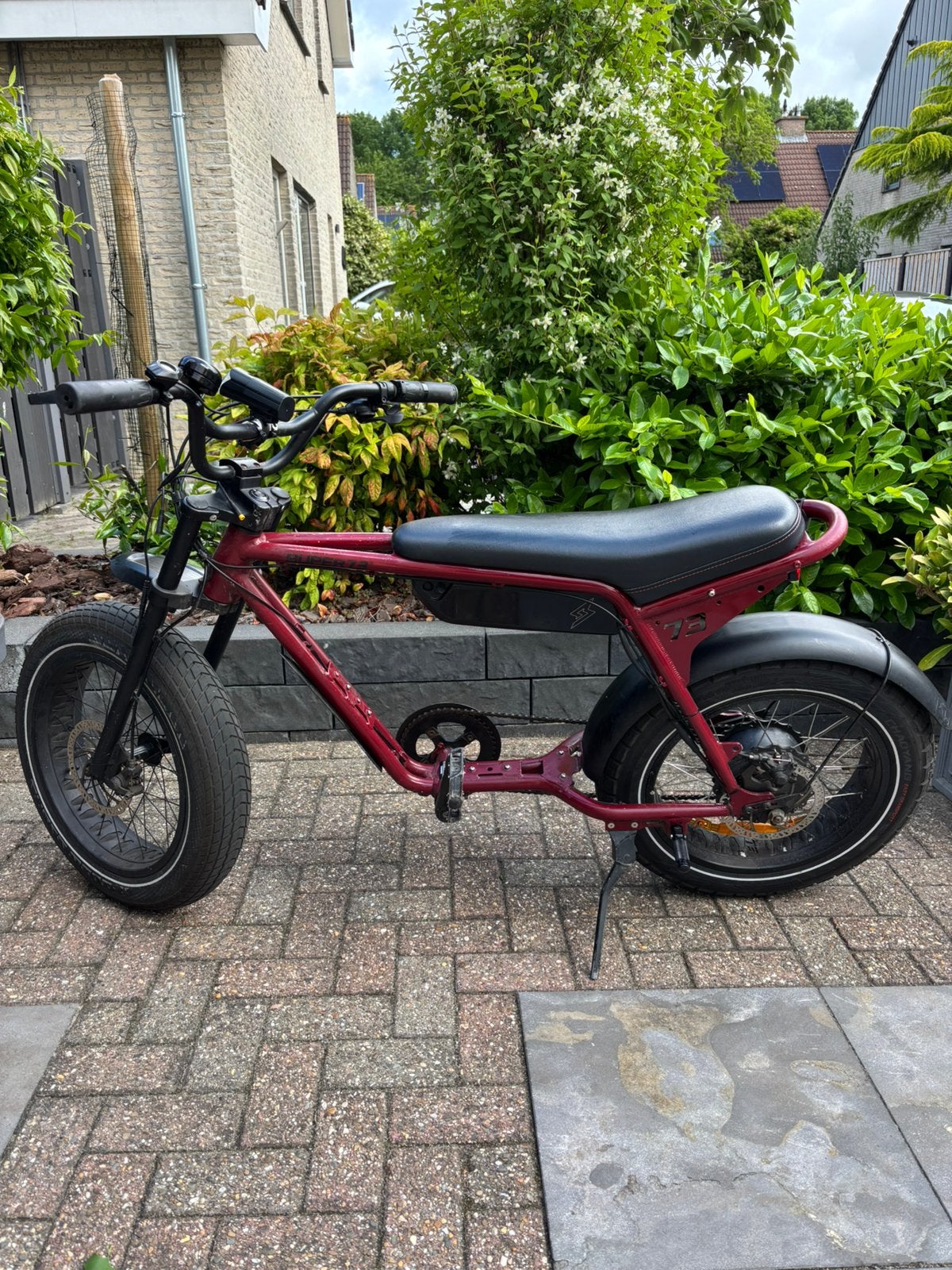 Super73 ZX Carmine Red, Gebruikt, 51 tot 55 cm, 30 tot 50 km per accu, Ophalen