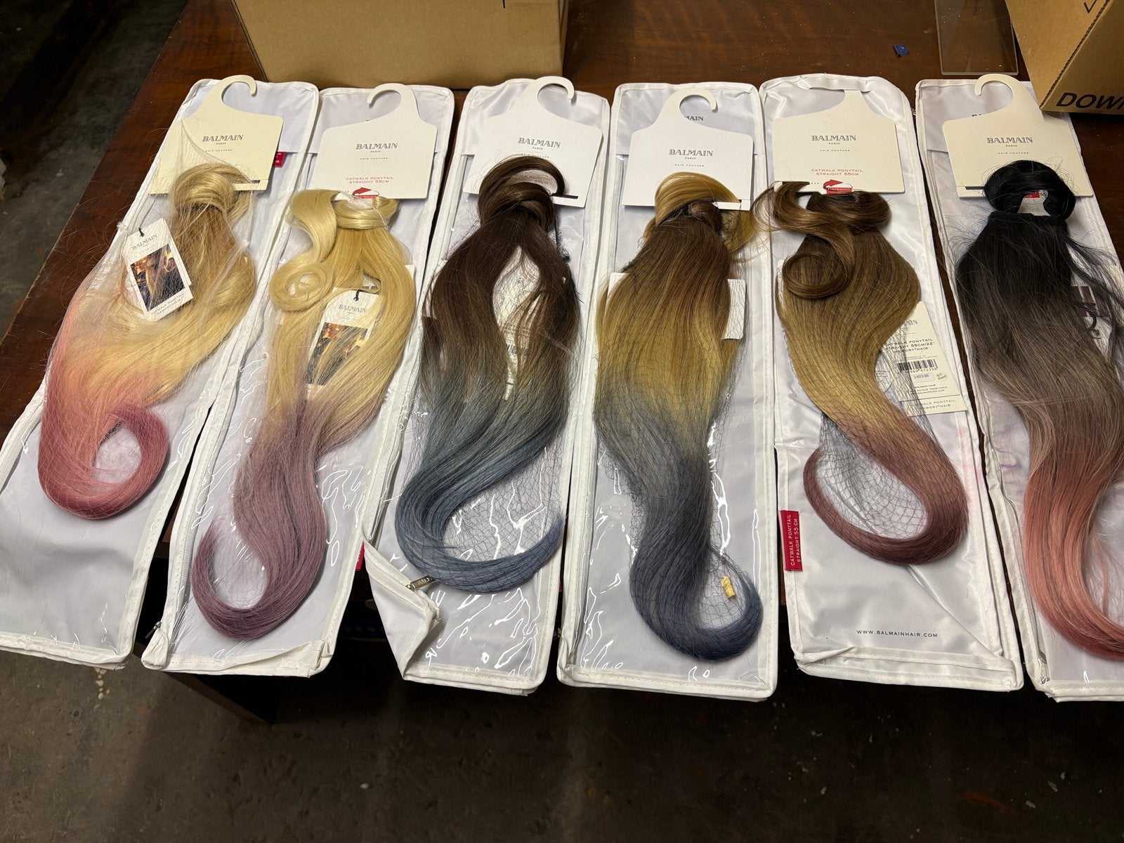 Balmain catwalk ponytail, Ophalen of Verzenden, Zo goed als nieuw, Overige typen