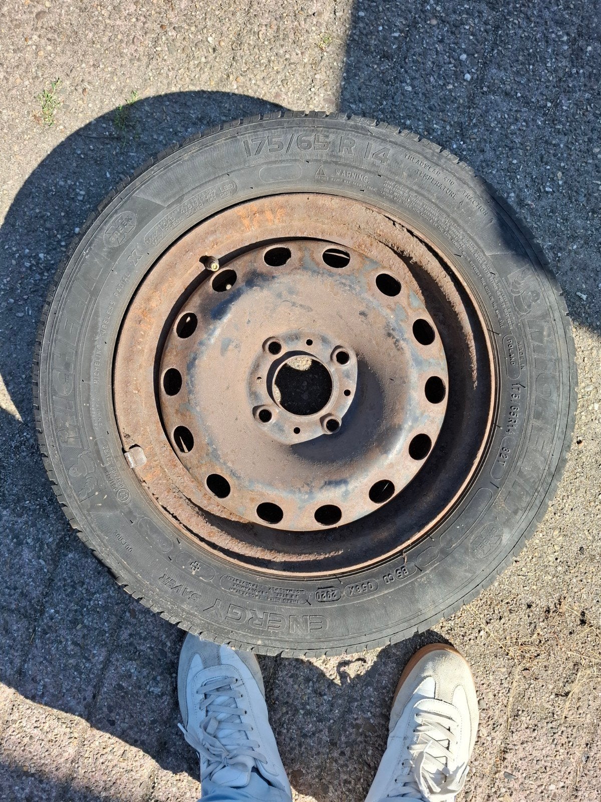 stalen velgen, Auto diversen, Ophalen, Zo goed als nieuw