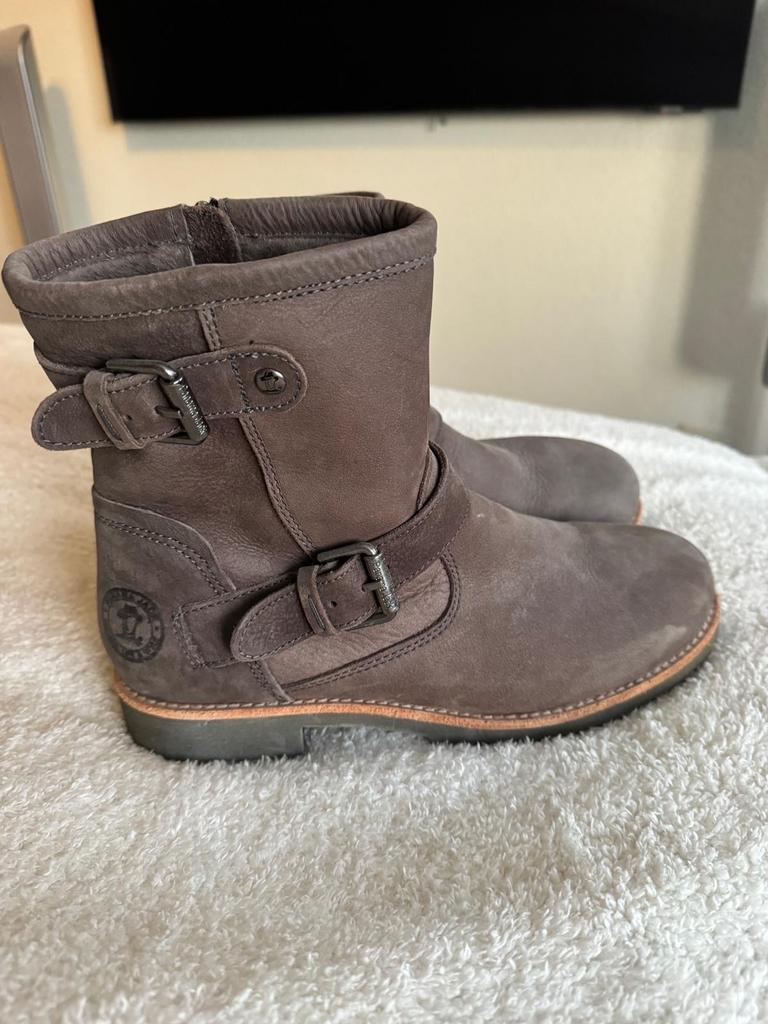 Panama Jack Felina Igloo gevoerde boots bruin maat 40, Ophalen of Verzenden, Zo goed als nieuw, Bruin, Lage of Enkellaarzen