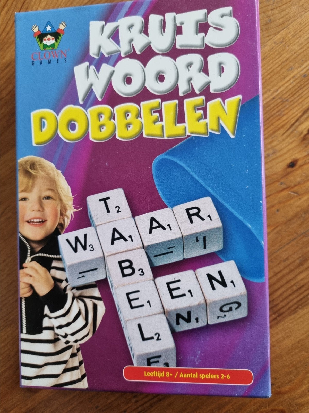 Spel kruiswoord dobbelen, Ophalen