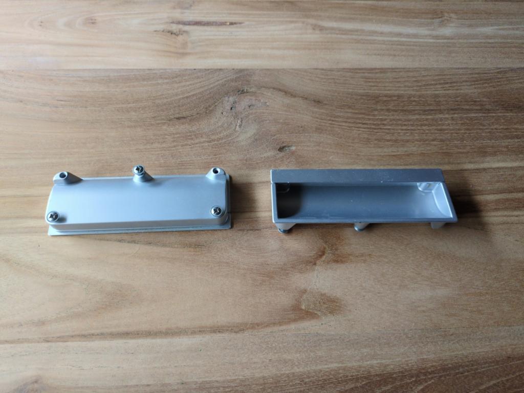 Metalen handgreep SieMatic keuken, Minder dan 50 cm, Gebruikt, Ophalen of Verzenden, Minder dan 25 cm