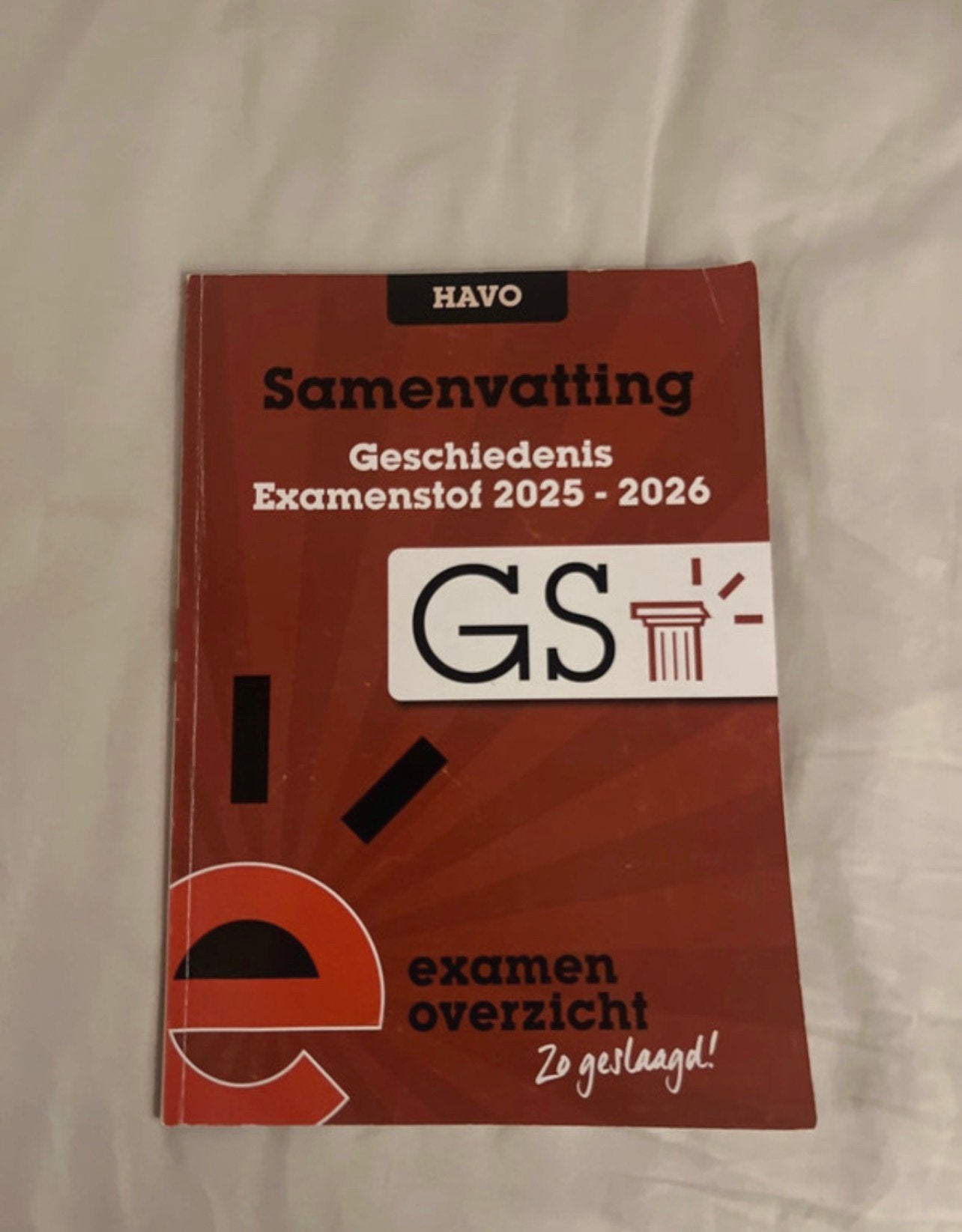 Geschiedenis examenoverzicht samenvatting, Ophalen of Verzenden, Zo goed als nieuw, VWO, Geschiedenis