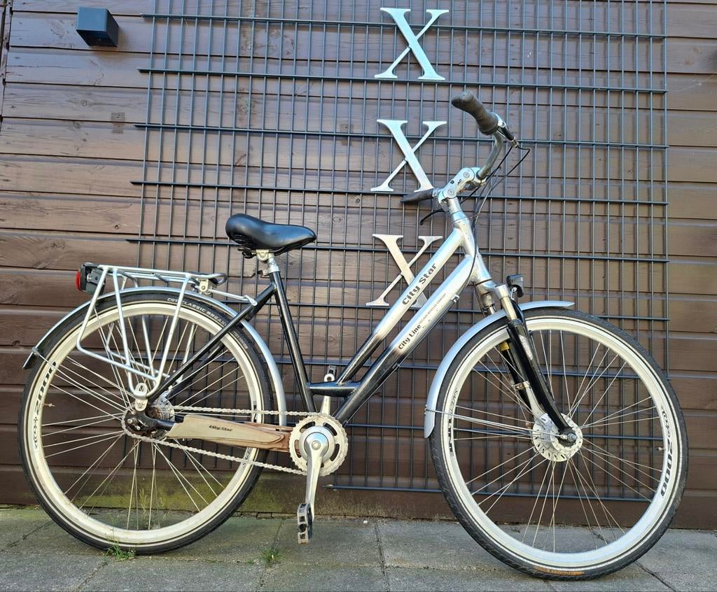 Dames fiets city line citybike 7 x versnellingen gripshift, Fietsen en Brommers, Fietsen | Driewielfietsen, Ophalen, Gebruikt