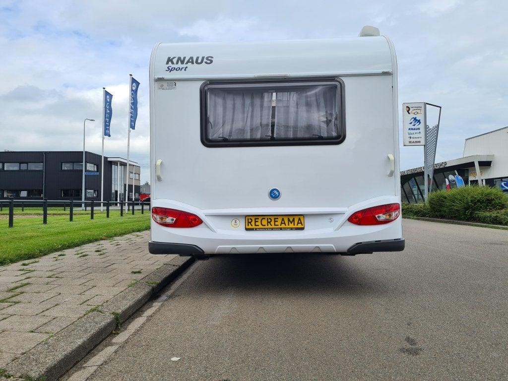 Knaus Sport 500 EU -2012/2014- Mover, Caravans en Kamperen, Caravans, Rondzit, Bedrijf, 5 tot 6 meter, Knaus