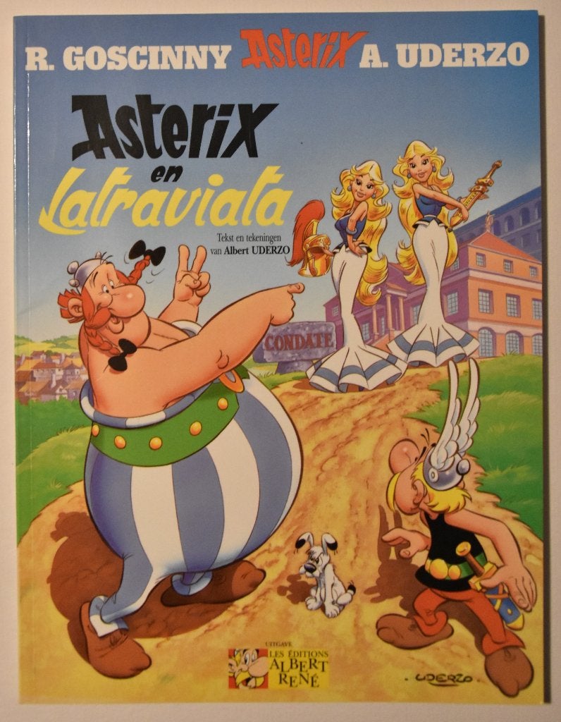 NIEUW Asterix en Latraviata nr: 31 stripboek Obelix verhaal, Eén stripboek, Ophalen of Verzenden, Nieuw