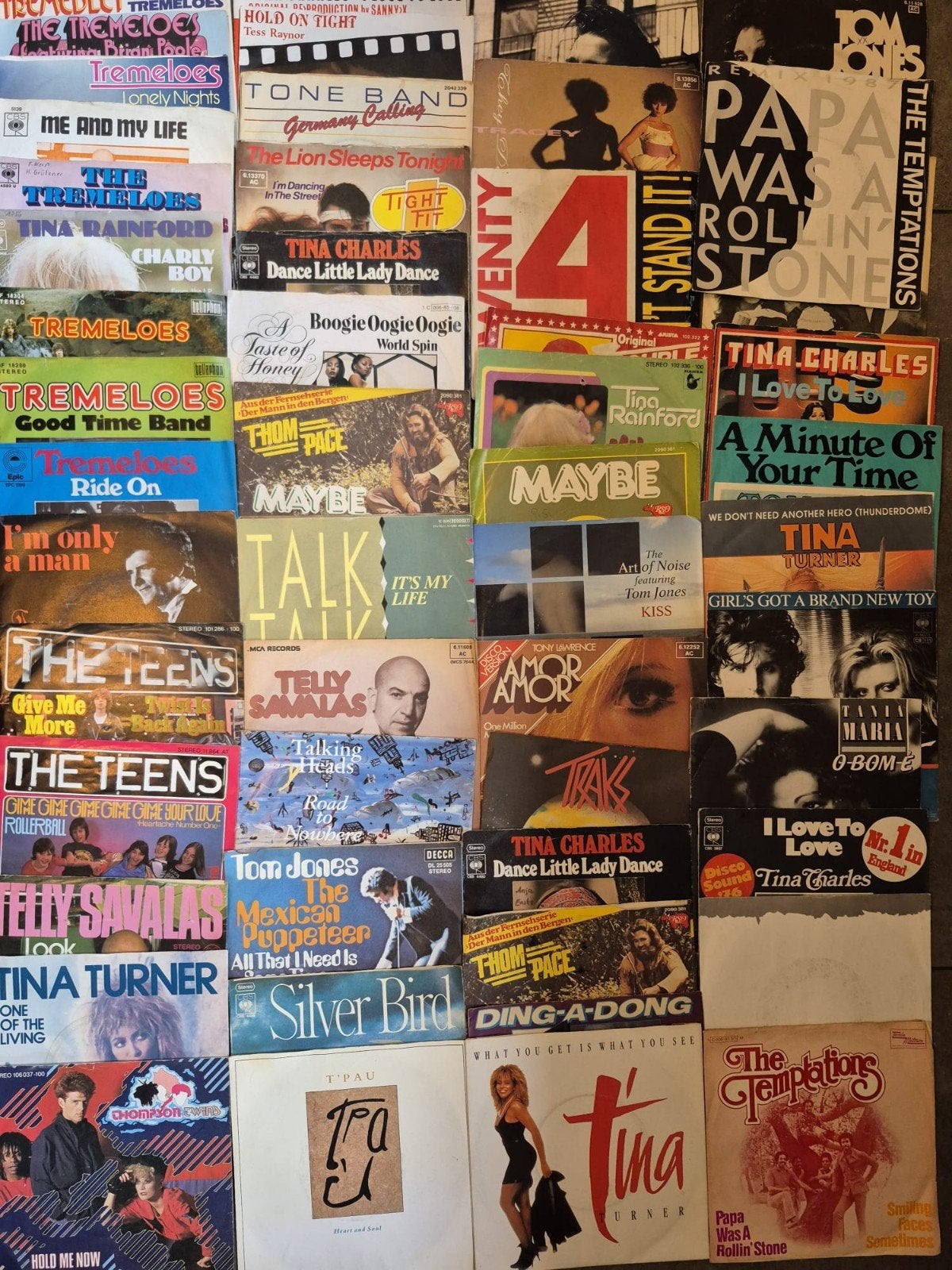 Foto 18 van Grote collectie 1245 stuks 7 inch vinyl singles- pop, rock..