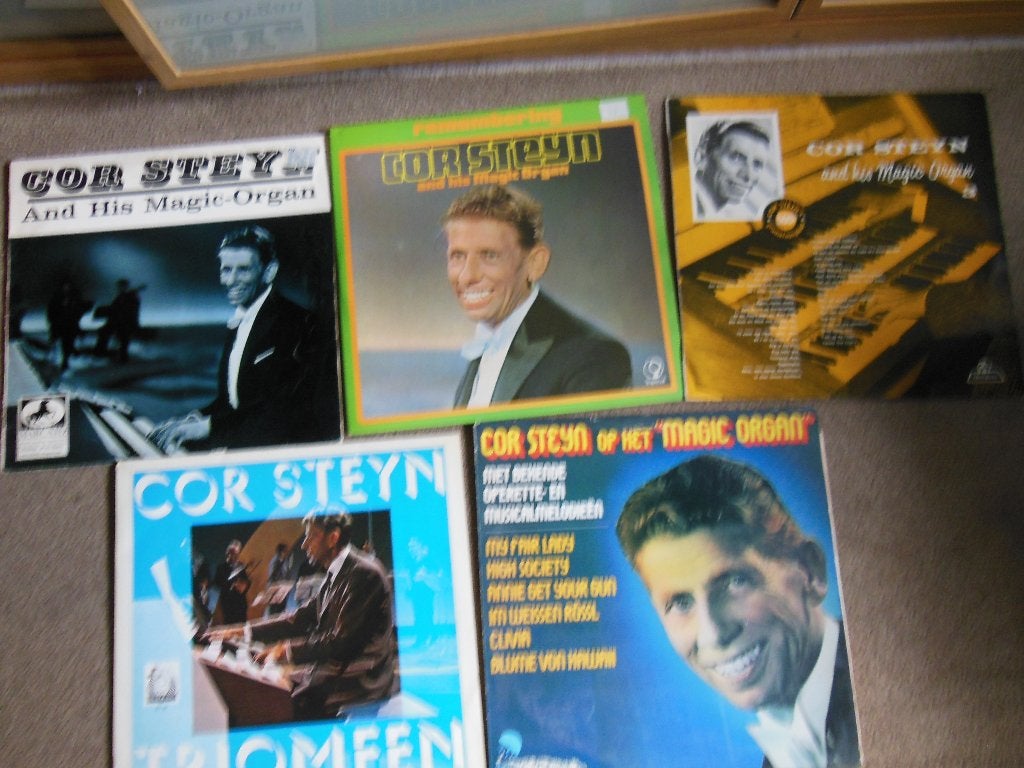 5 x COR STEYN , LP - met zijn Magic orgel 1970, LP, Gebruikt, Overige genres, 12 inch