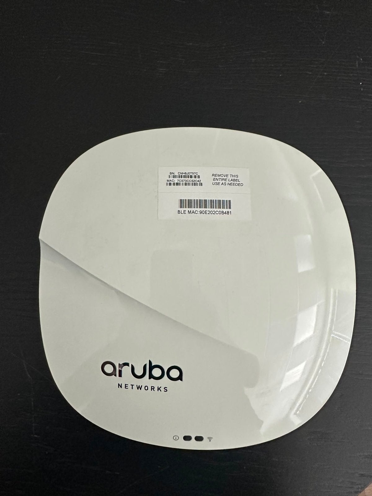 Aruba IAP-315RW Instant Access Point (Zo goed als nieuw), Computers en Software, Accesspoints, Ophalen of Verzenden, Zo goed als nieuw