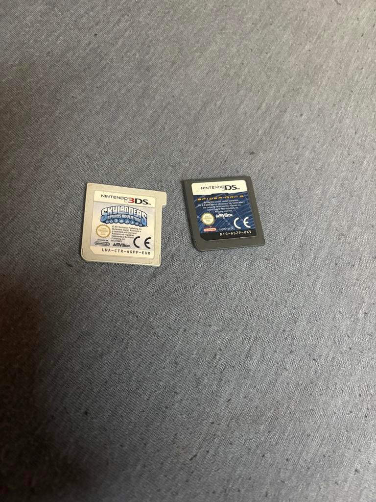 Nintendo DS/2DS/3DS games - Skylanders & spider man 2, Avontuur en Actie, 1 speler, Ophalen of Verzenden, Zo goed als nieuw