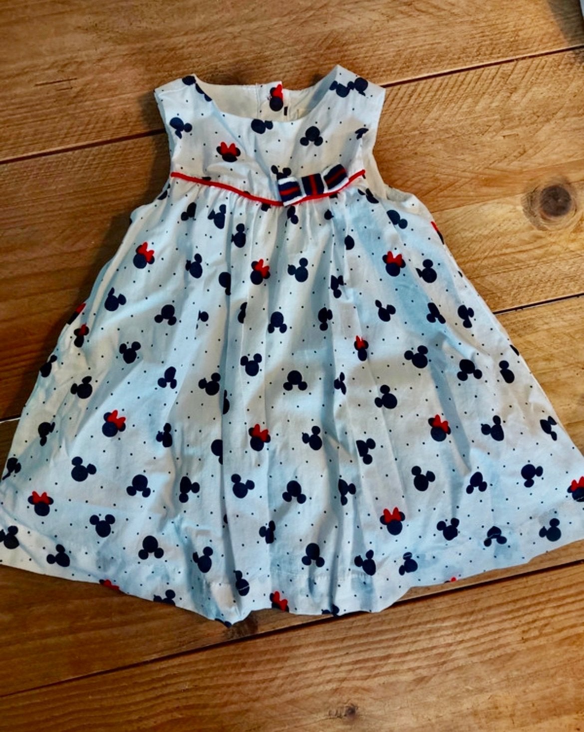 Schattig Disney Minnie Mouse jurkje. Maat 68, Ophalen of Verzenden, Zo goed als nieuw, Meisje