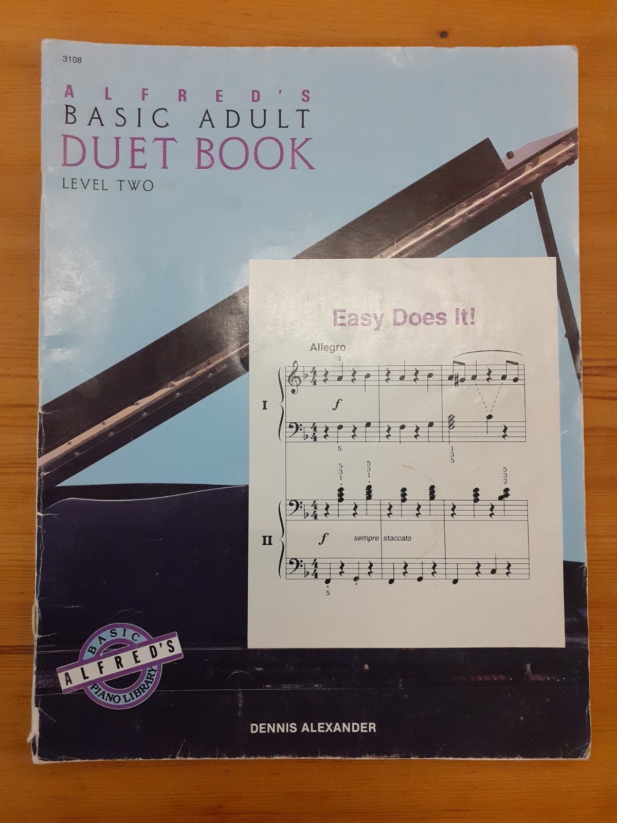 Alfred's Basic Adult Duet Book - Level Two (Piano), Muziek en Instrumenten, Gebruikt, Klassiek, Les of Cursus, Ophalen of Verzenden