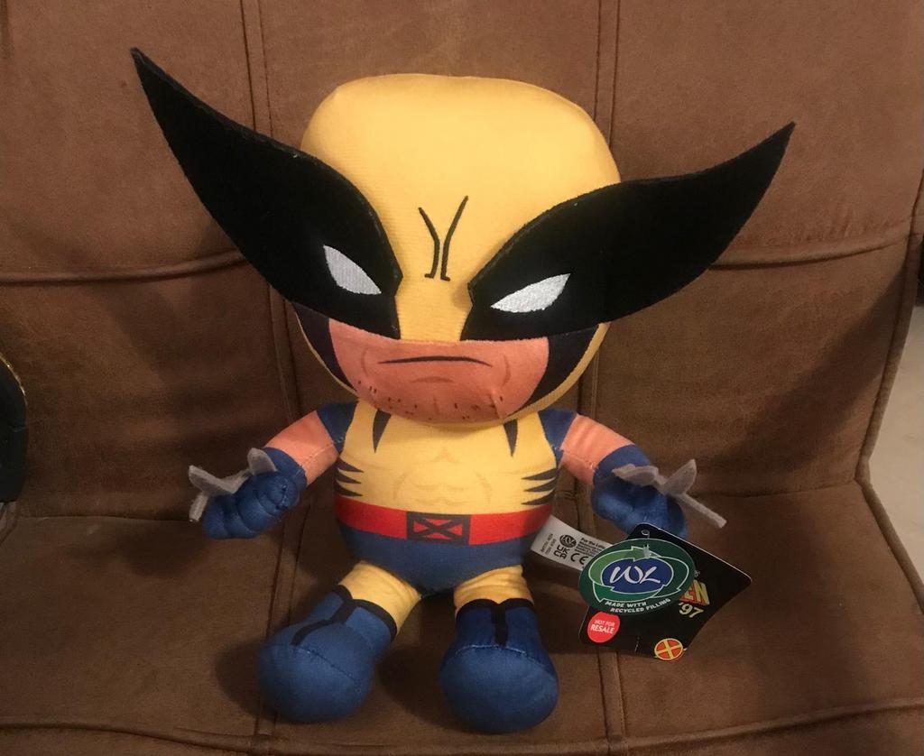 X-Men Wolverine knuffel Nieuw, Ophalen of Verzenden, Nieuw, Overige typen