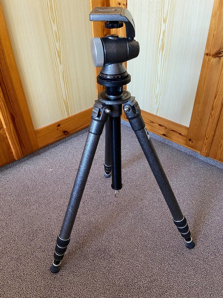 Gitzo Statief G1326 + offcenter ball head (G1375M) + G532, Ophalen, Driepoot, Zo goed als nieuw, 150 tot 175 cm
