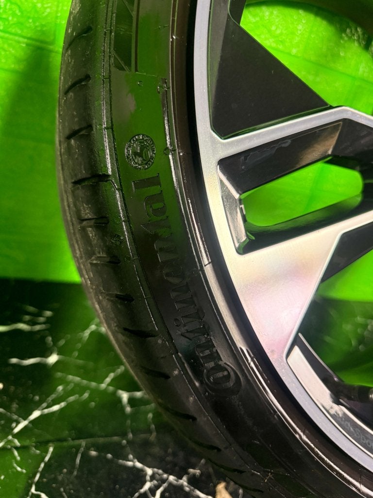 Originele Audi A5 S5 B9 Polygon velgen 20" 5x112 zomer 7mm, Niet ingevuld, Gebruikt, 265 mm, Banden en Velgen