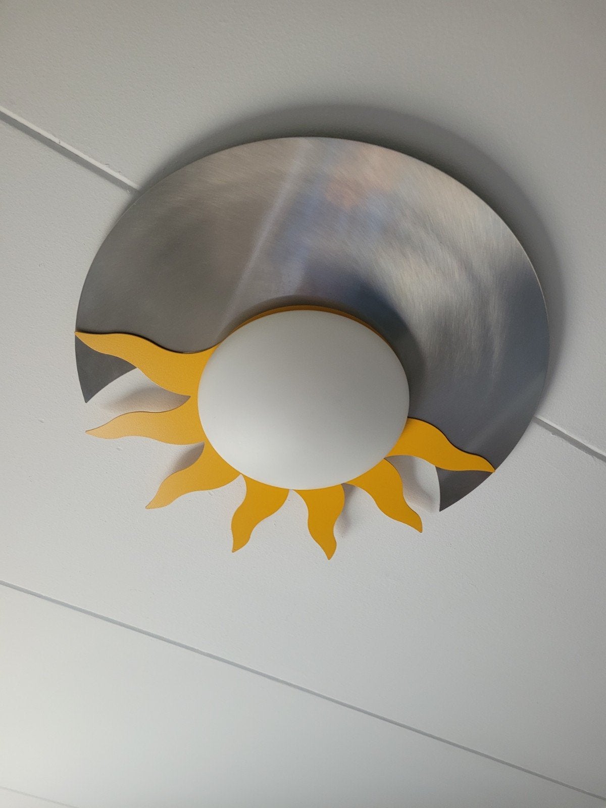 Leuke plafondlamp lamp te koop, Ophalen, Zo goed als nieuw