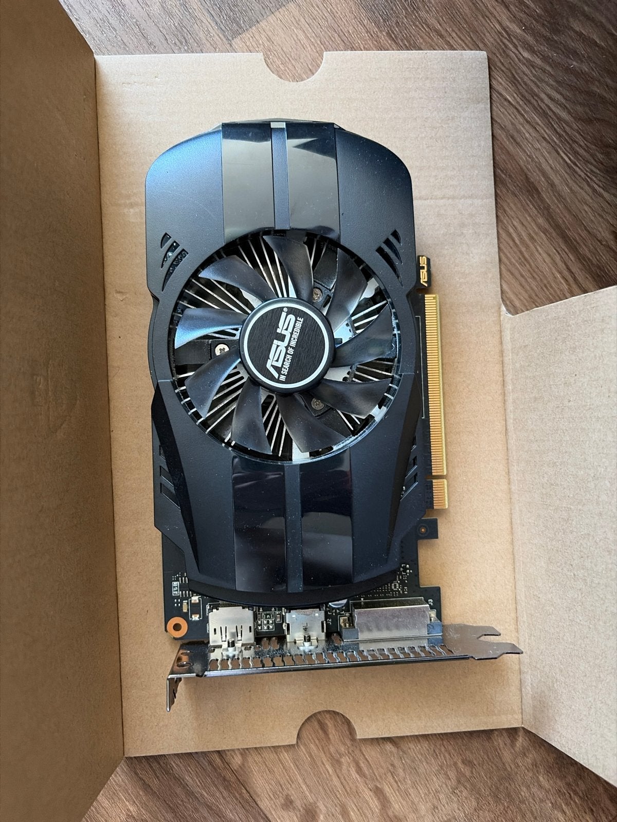 ASUS GeForce GTX 1050 Ti 4GB OC Edition, Ophalen, PCI-Express 3, Gebruikt, GDDR5