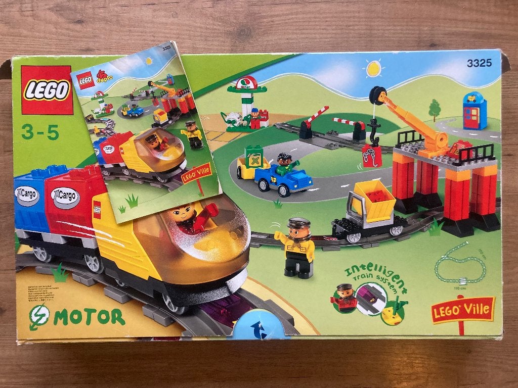 Duplo Intelligente treinset 3325, Kinderen en Baby's, Speelgoed | Duplo en Lego, Overige thema's, Ophalen of Verzenden, Zo goed als nieuw