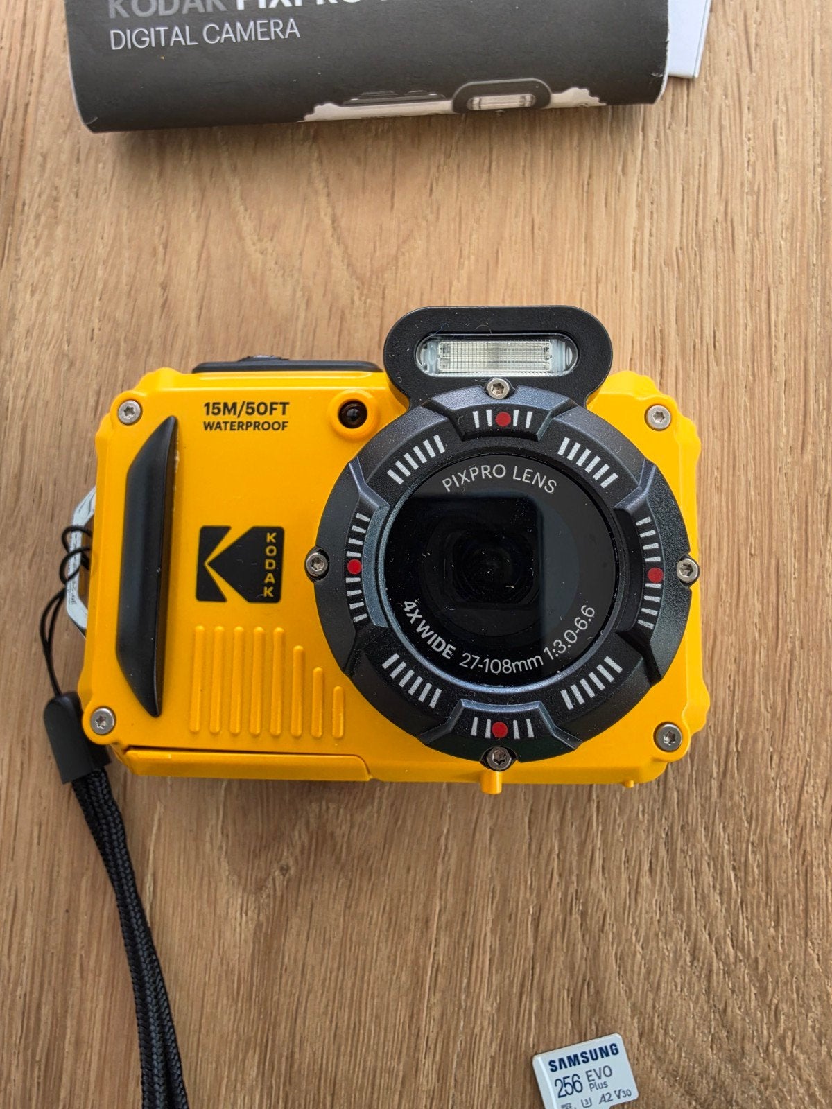 Kodak Pixpro WPZ2
onderwater camera., Ophalen, Kodak, Zo goed als nieuw, Inclusief polsband