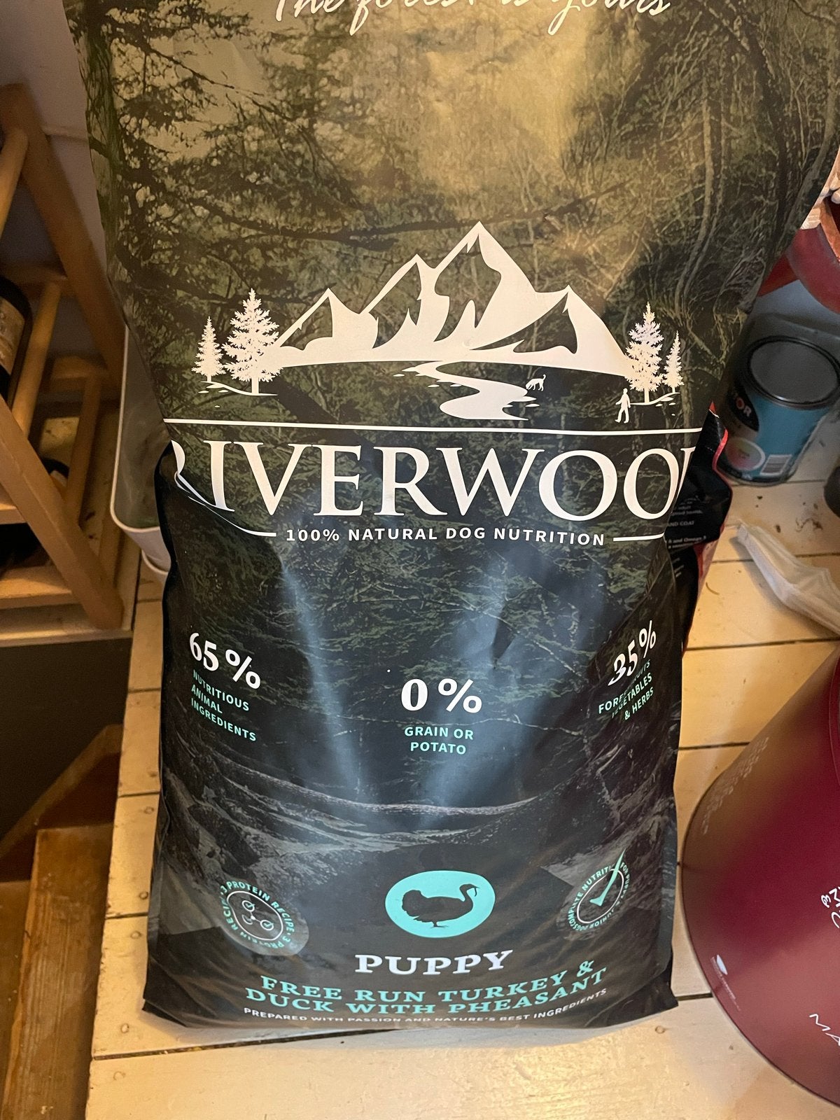 Puppyvoer Riverwood 12 kg, Dieren en Toebehoren, Dierenvoeding, Ophalen, Hond