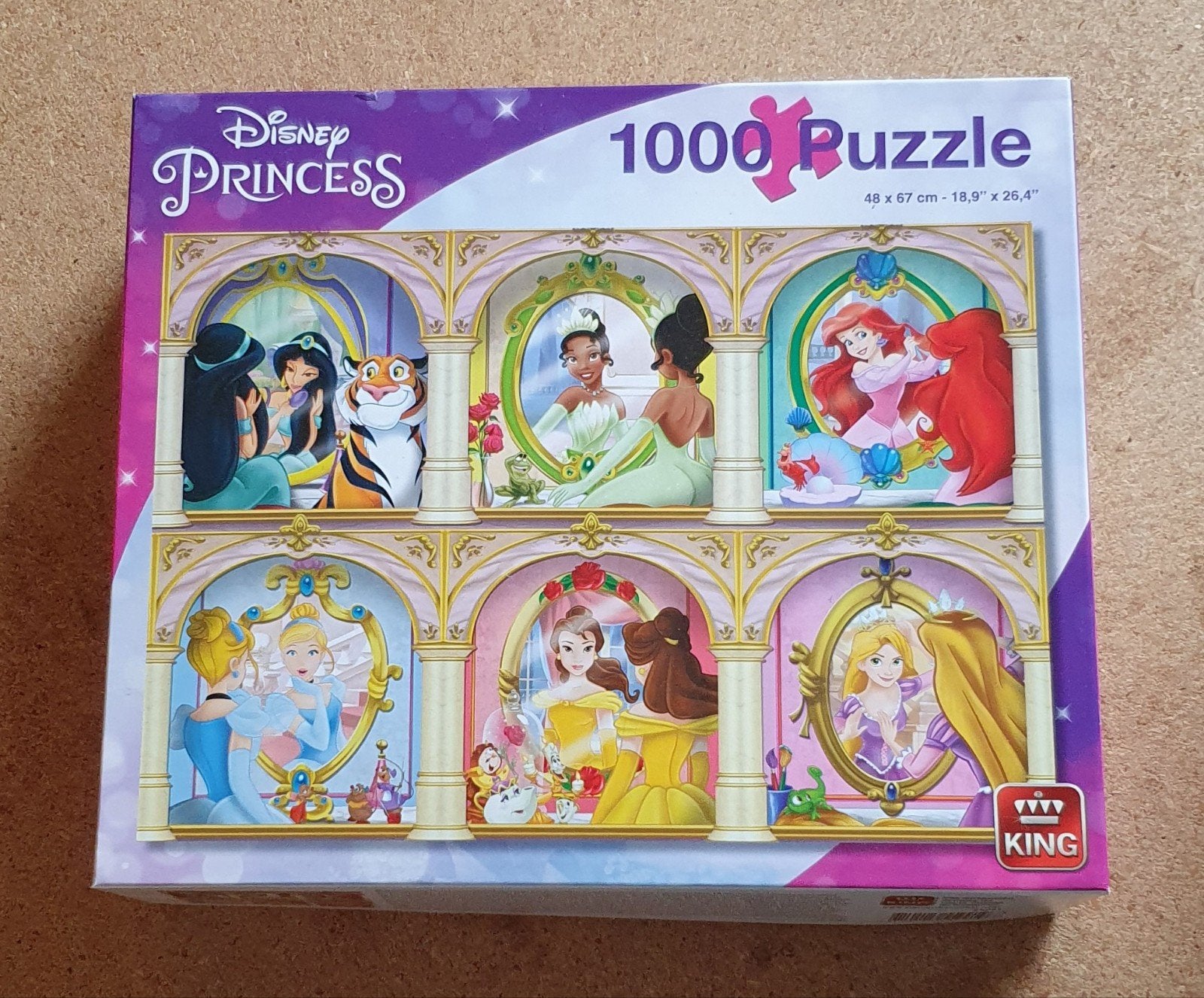 Disney puzzel 1000 stukjes, Ophalen of Verzenden, Meer dan 50 stukjes, Gebruikt, 6 jaar of ouder