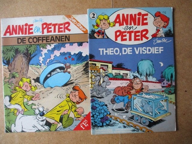 adv8340 annie en peter, Eén stripboek, Ophalen, Gelezen