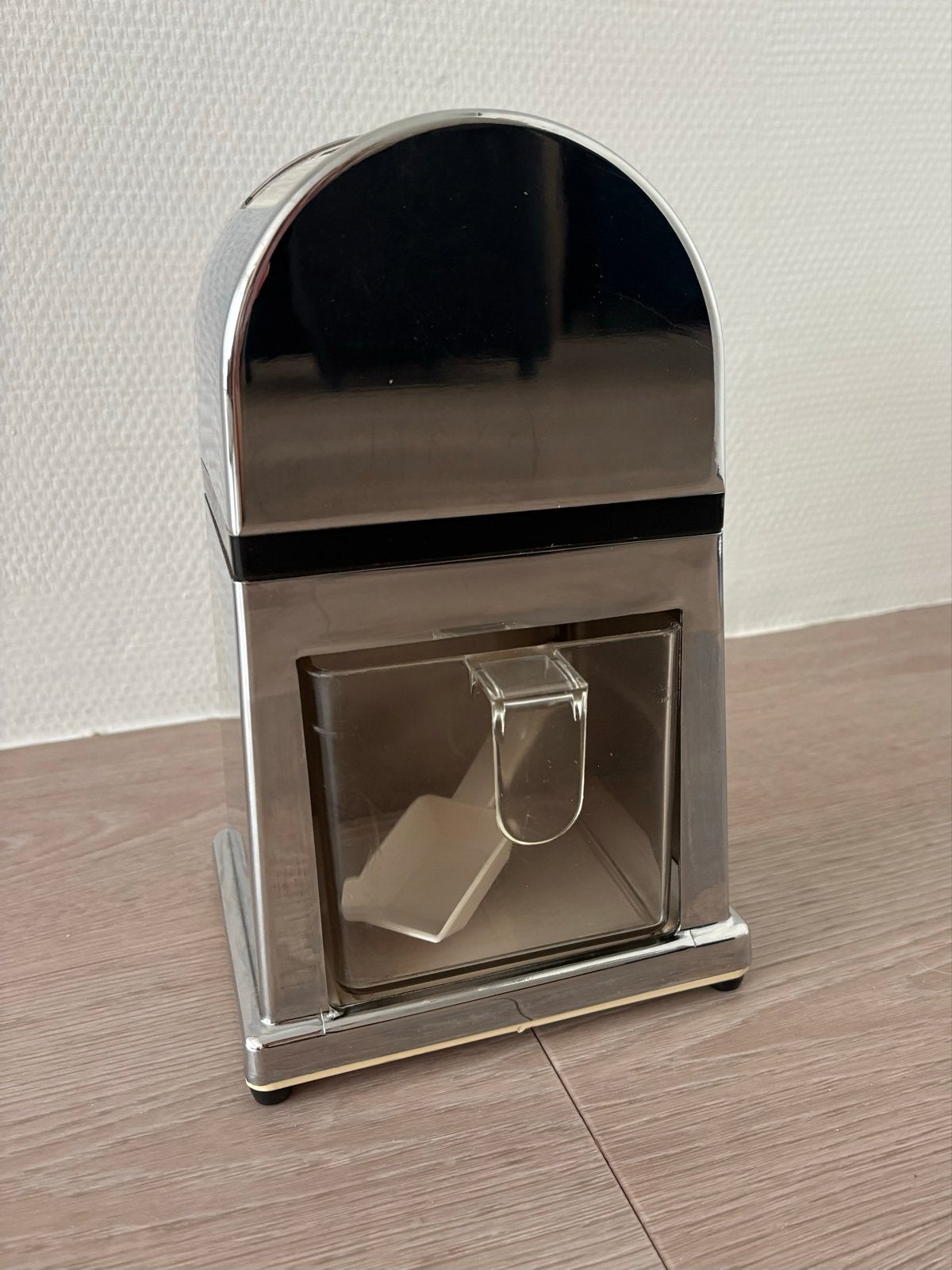 Vintage ijscrusher / icecrusher - chroom, Huis en Inrichting, Ophalen, Zo goed als nieuw