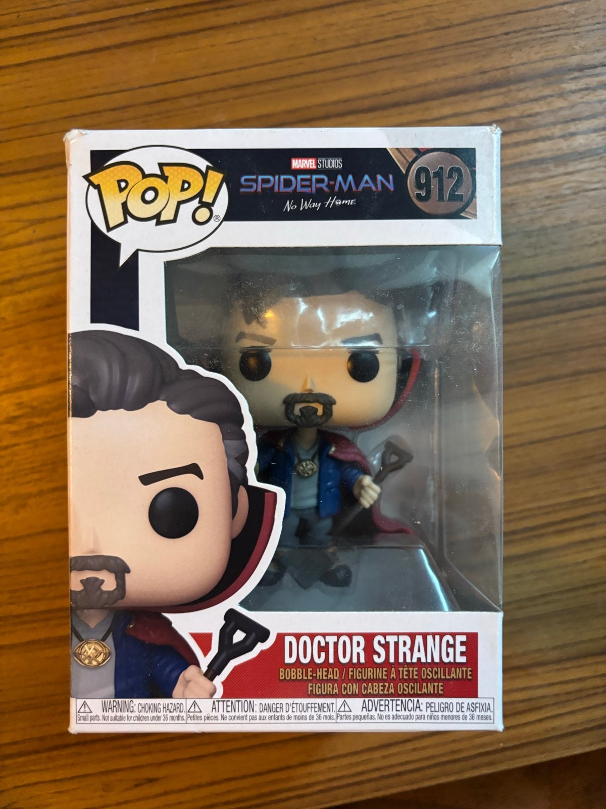 Funko Pop! Doctor Strange #912 Spider-Man No Way Home, Ophalen of Verzenden, Zo goed als nieuw