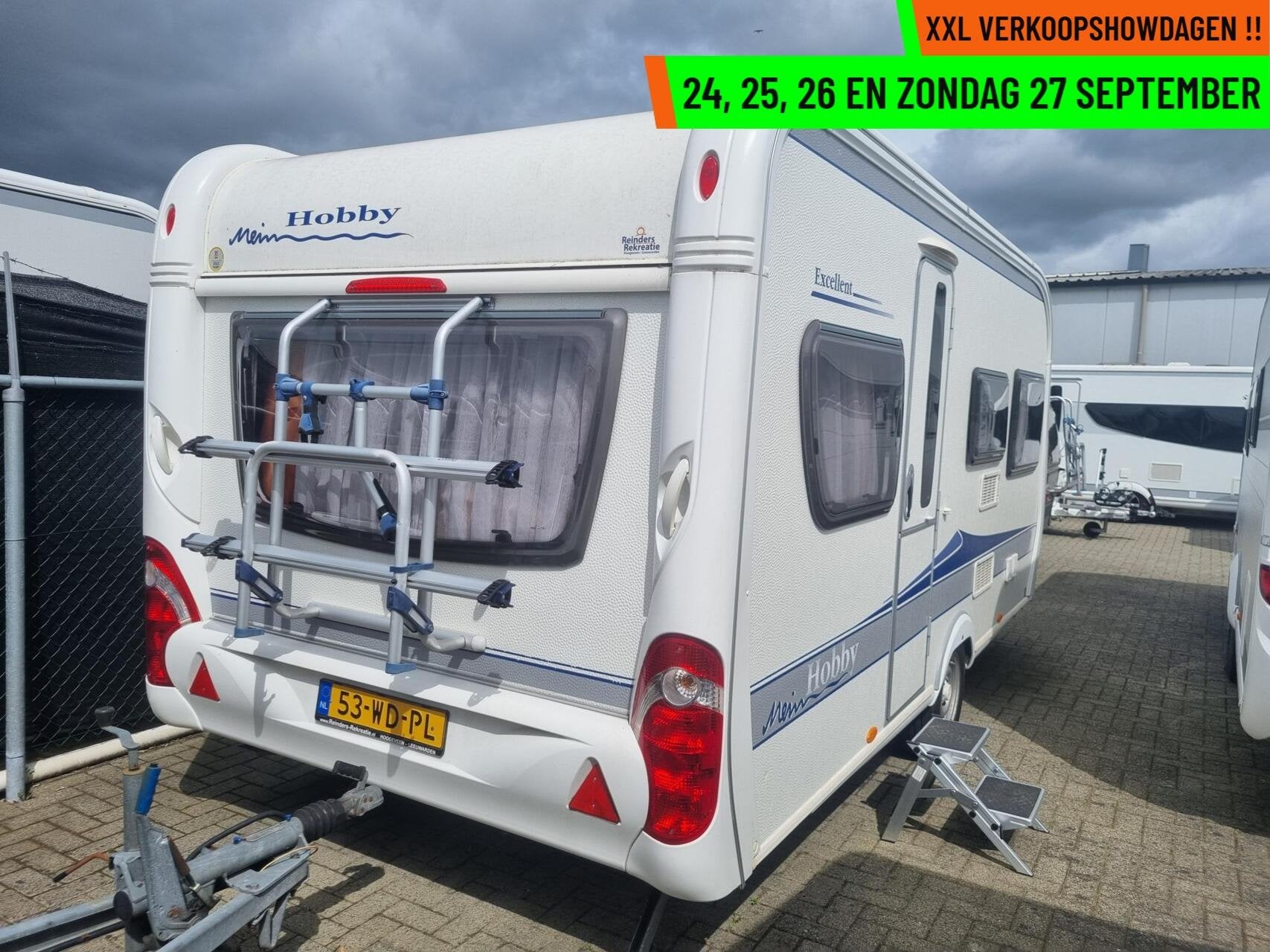 Hobby 455 UF - XXL VERKOOPSHOW 24,25,26 & 27 SEPT. 10-17 UUR, Rondzit, Hobby, Bedrijf, 750 - 1000 kg