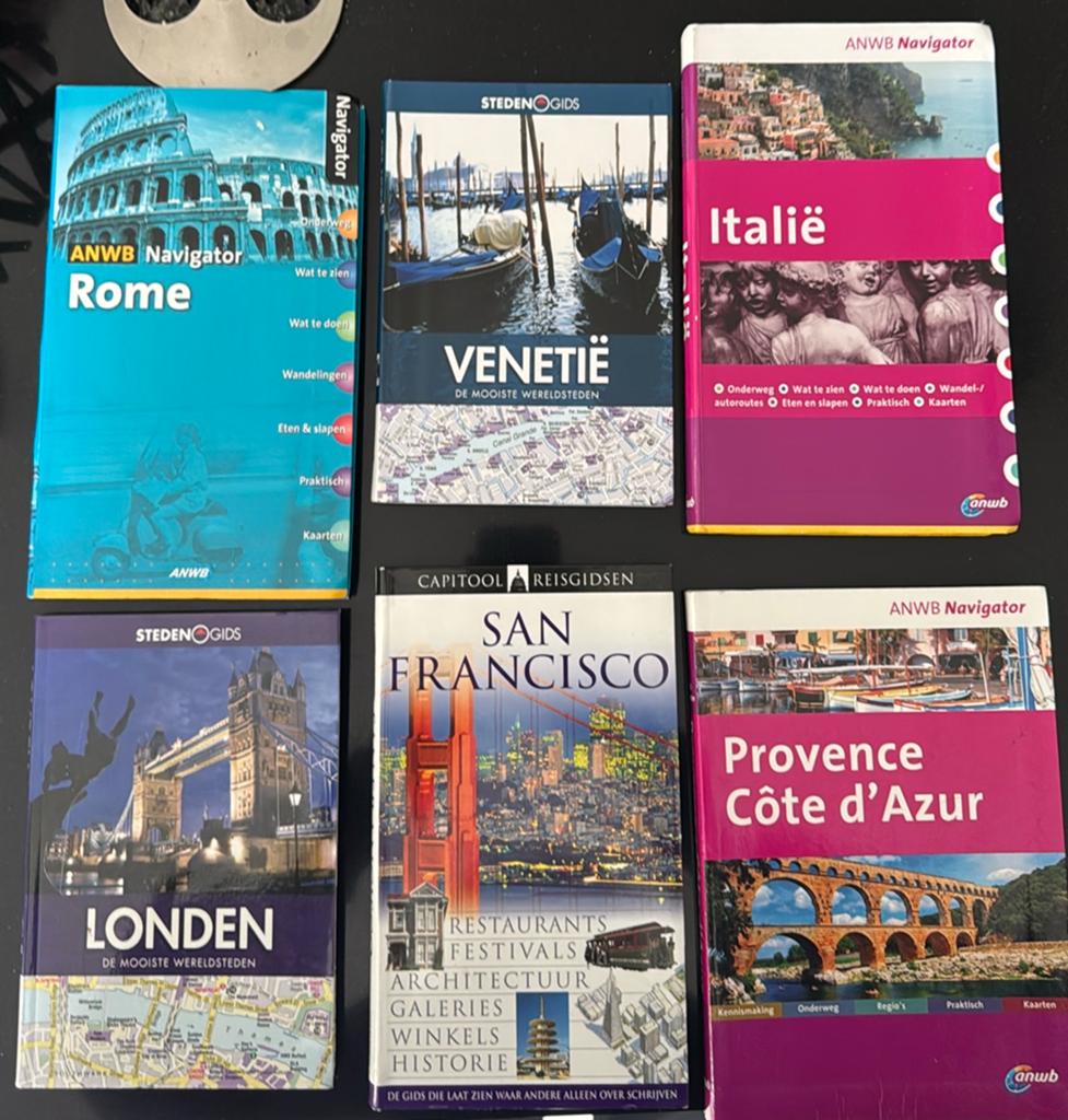 Reisgidsen londen italie vs frankrijk, Boeken, Europa, Ophalen of Verzenden, Zo goed als nieuw, Reisgids of -boek
